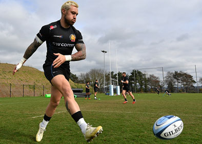 jack nowell practise rugby