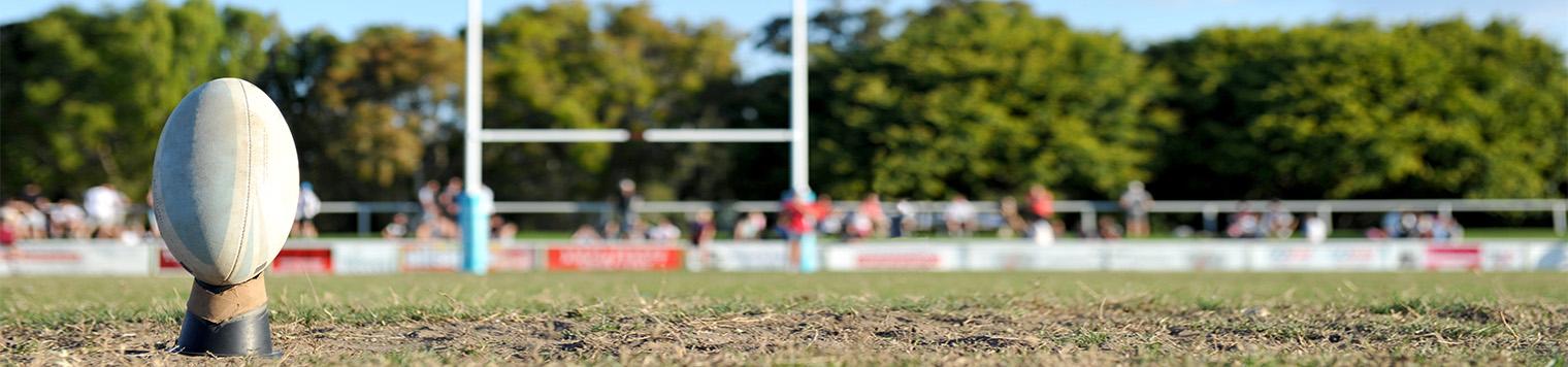 rugby pitch banner